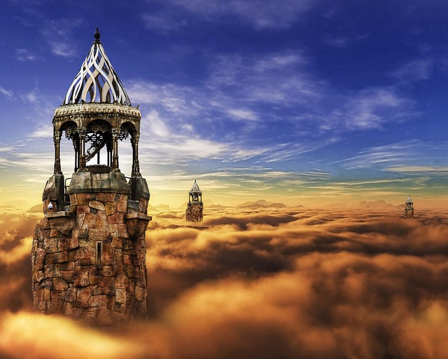 Cloud migration architecture showing data center infrastructure being transitioned to cloud platform